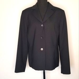 Pendleton wool black blazer jacket Lined 12